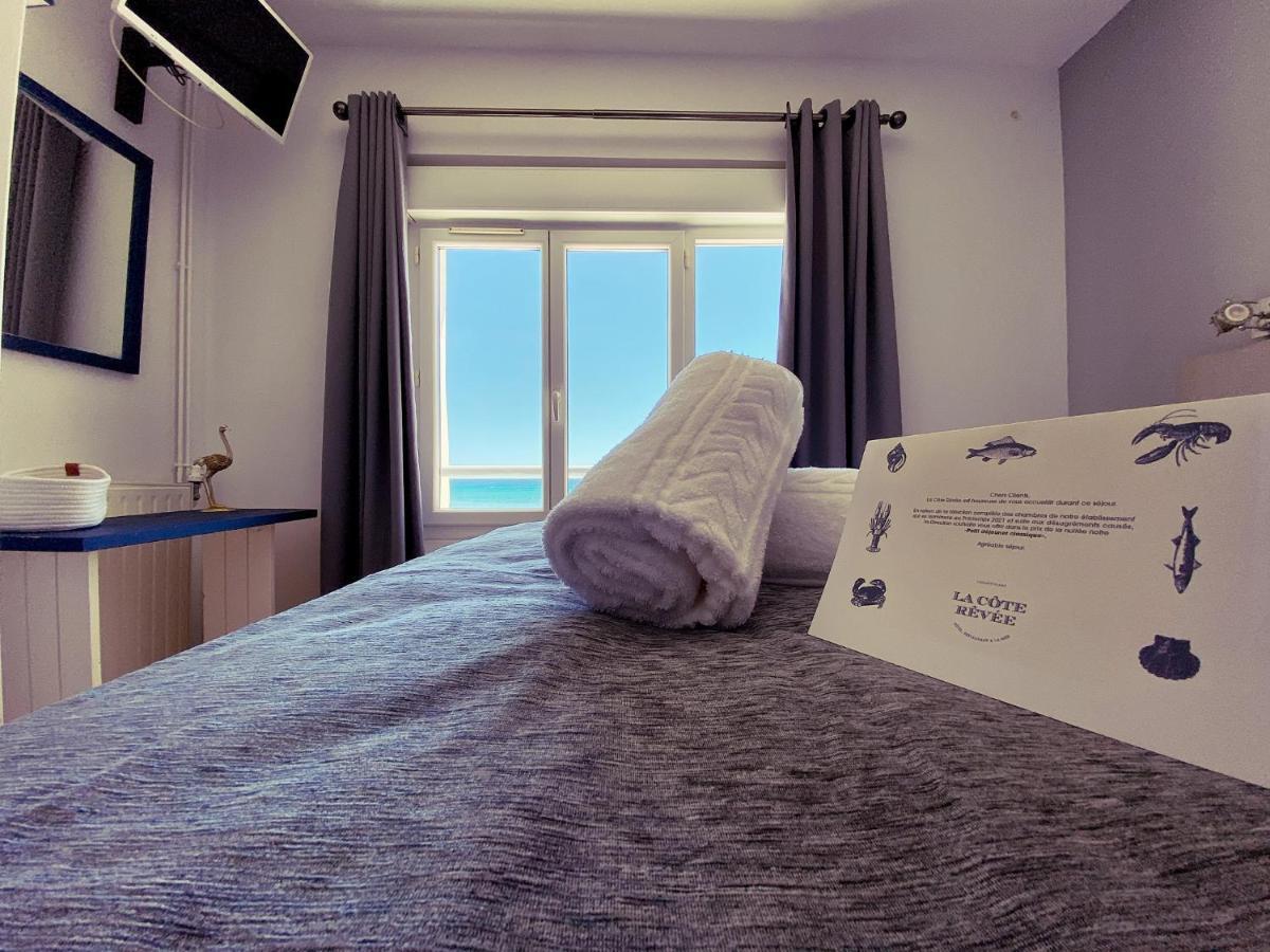 Hotel Restaurant La Cote Revee Leucate Bagian luar foto